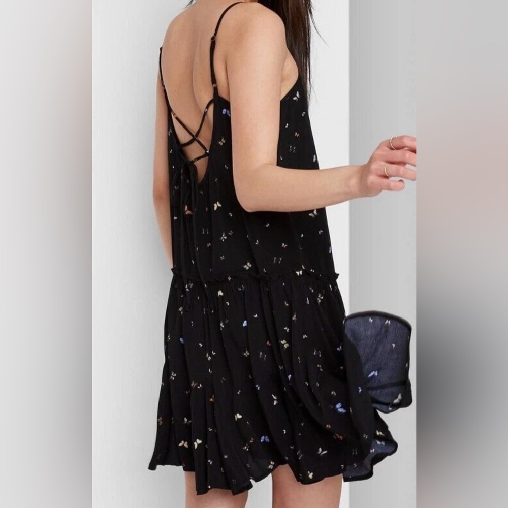 Wild Fable Butterfly Slip Dress